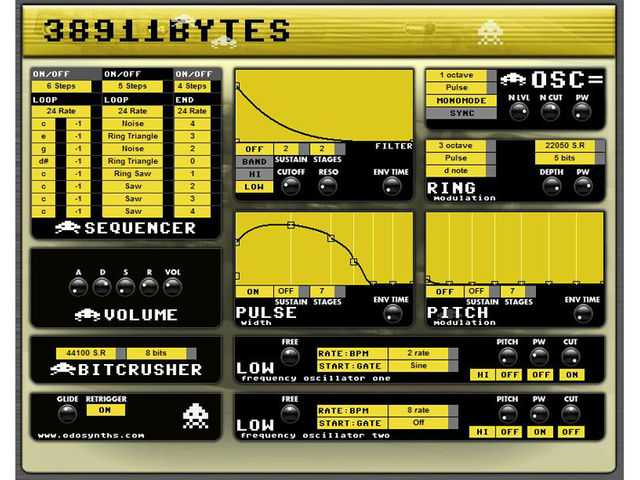 Go back to the '80s with 38911 Bytes.